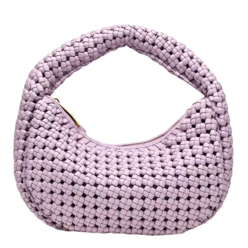 Millie Woven Bag Lilac - Accessory Concierge - COLOR GAME