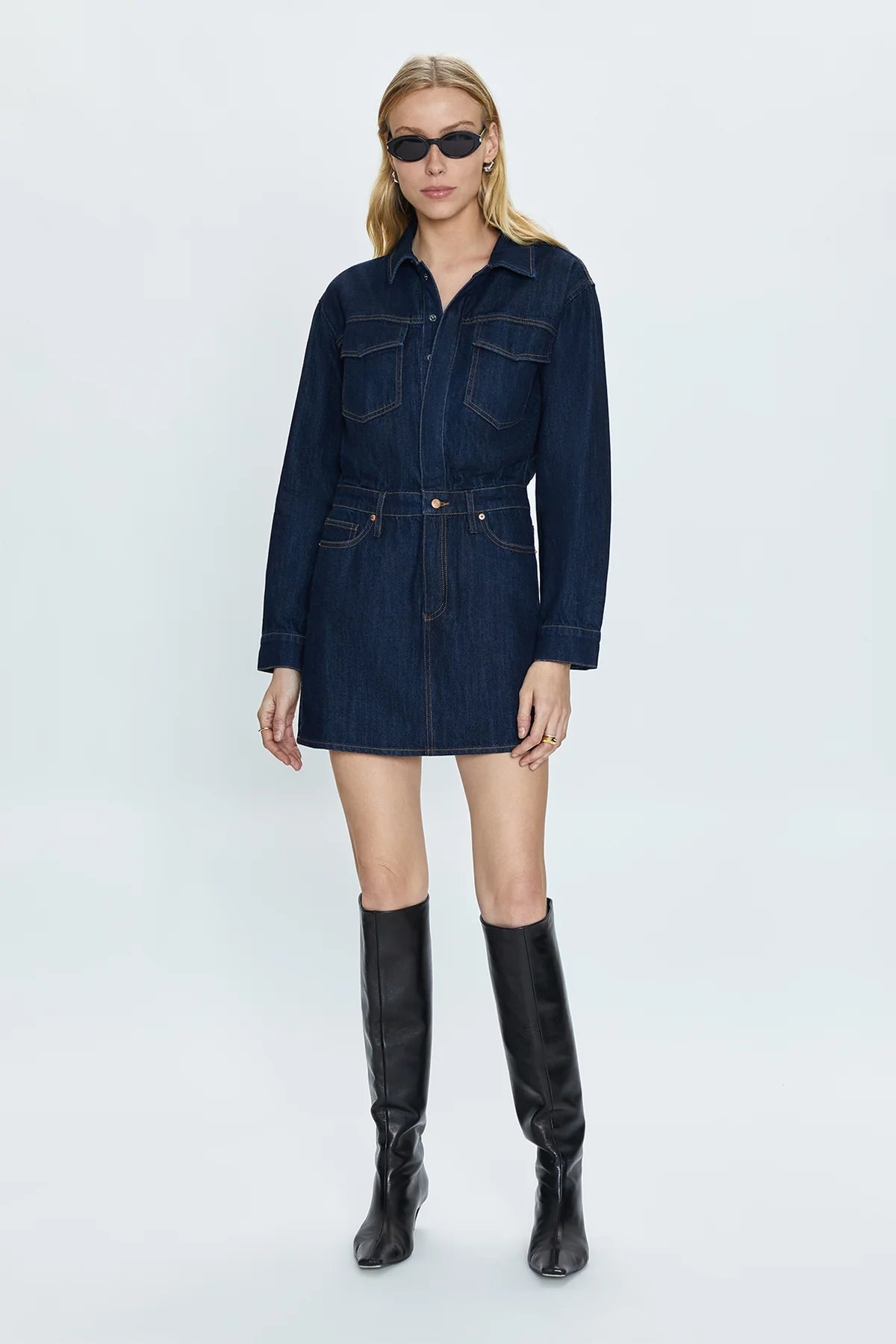 pistola nina denim mini dress Nina Mini Dress