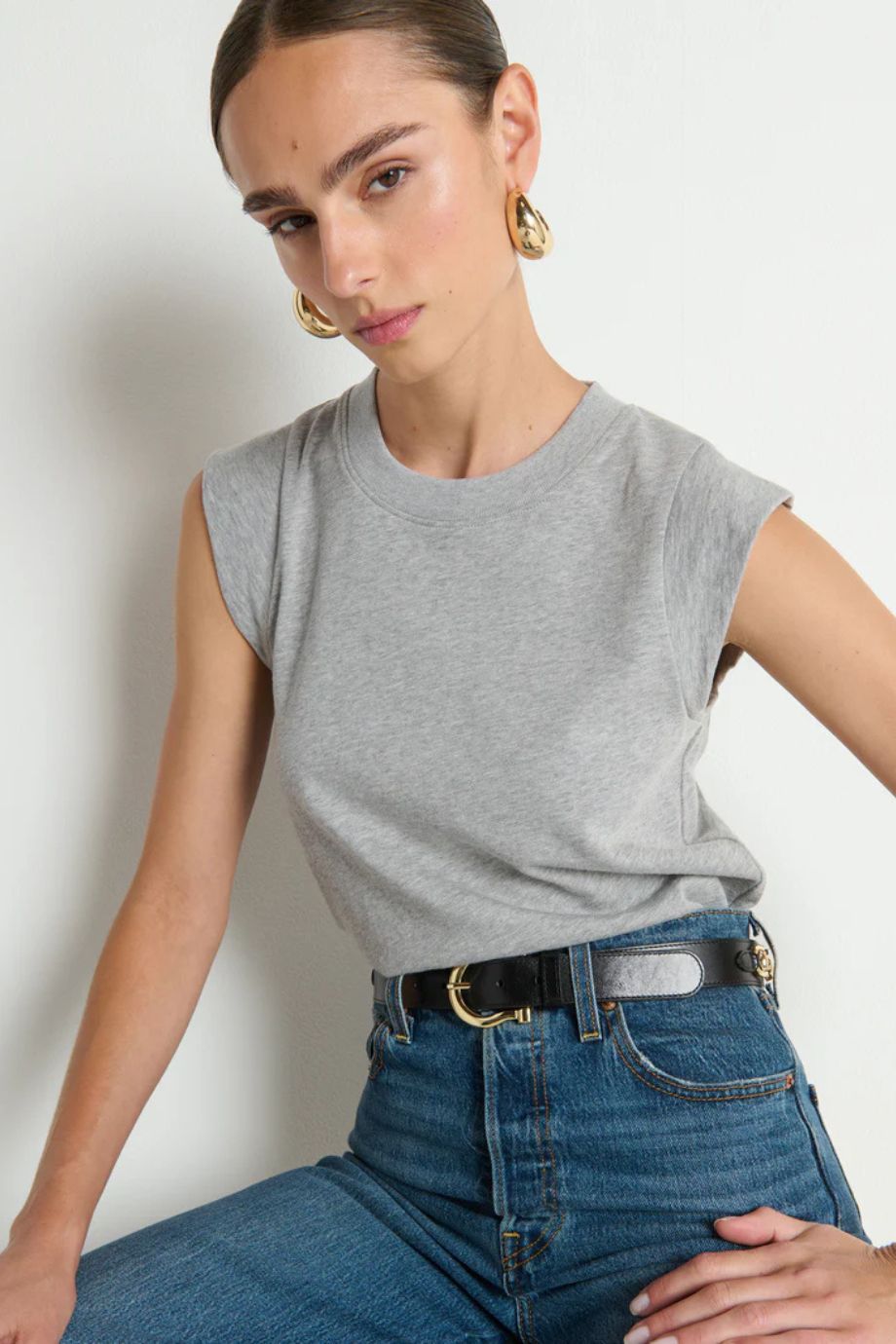 Patti Tank – Heather Grey - Nation Los Angeles - COLOR GAME