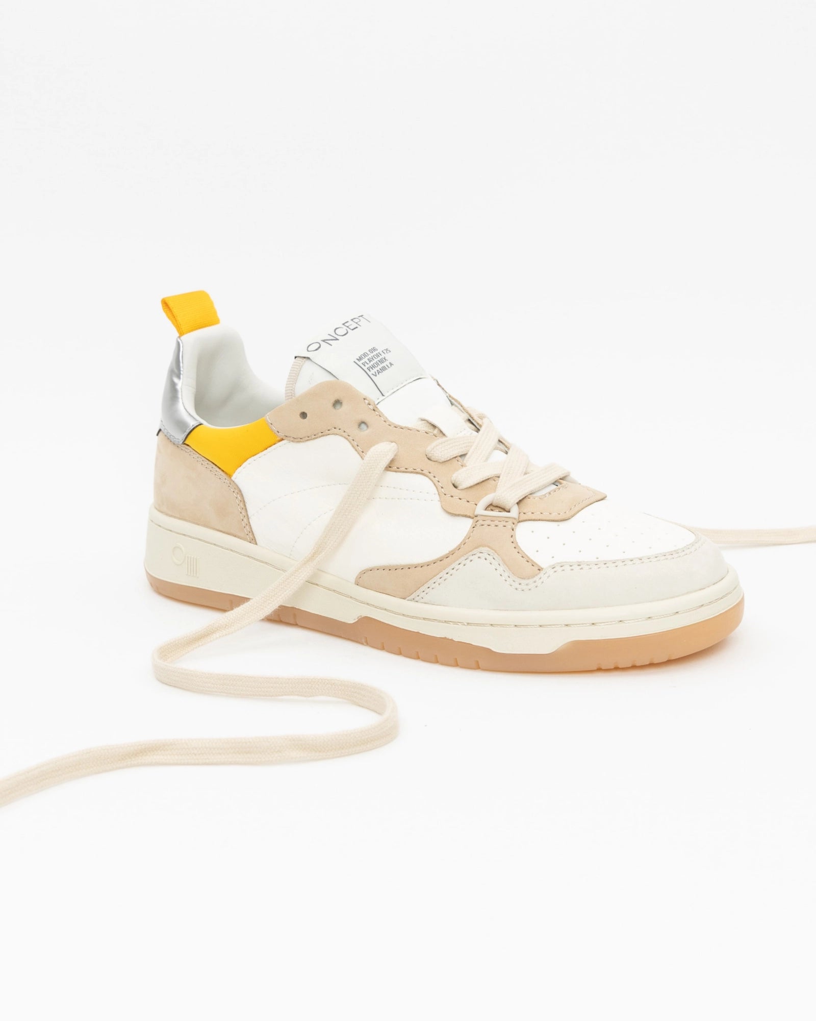 Phoenix Vanilla Retro Courtside Sneaker - Oncept - COLOR GAME