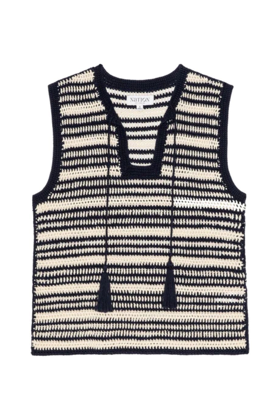 Priscilla Crochet Tank - Nation Los Angeles - COLOR GAME