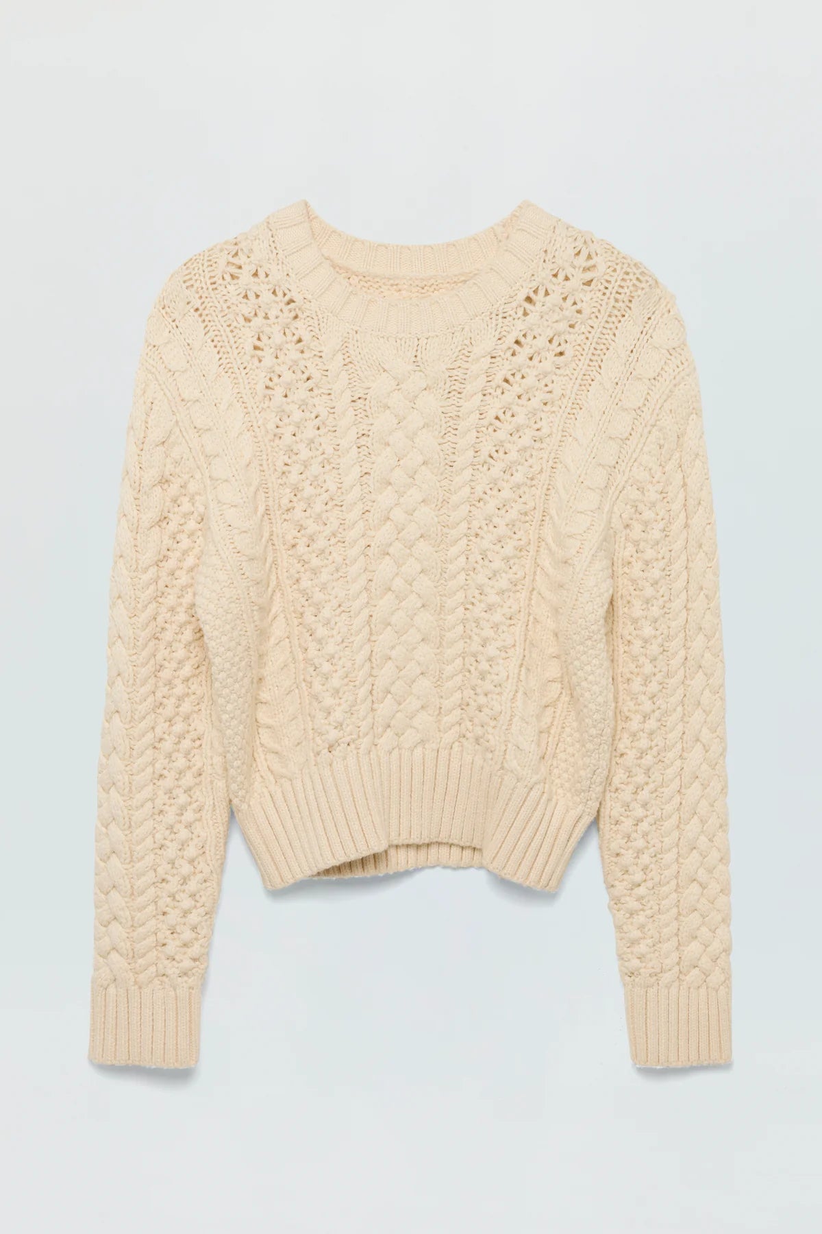 Quinn Sweater Ivory - Pistola - COLOR GAME