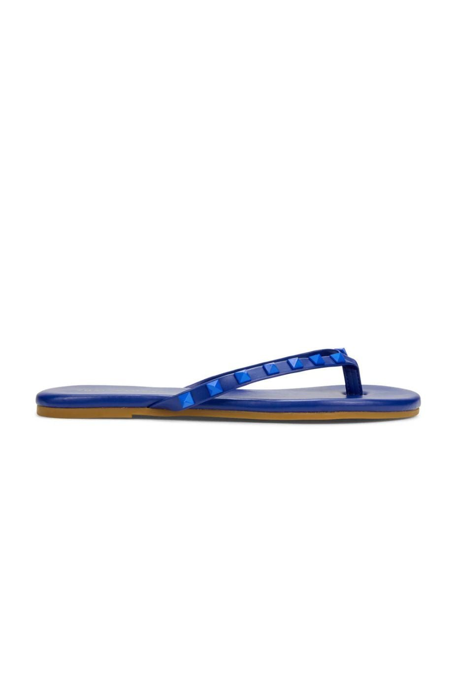 Rivington Stud Flip Flop Cobalt - Yosi Samra - COLOR GAME