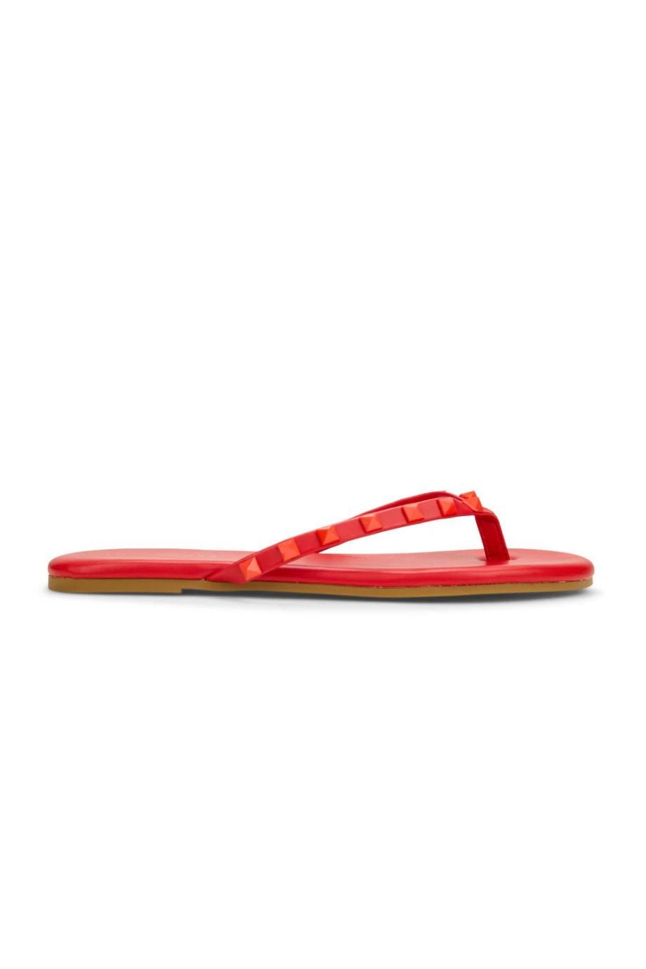 Rivington Stud Flip Flop Red - Yosi Samra - COLOR GAME