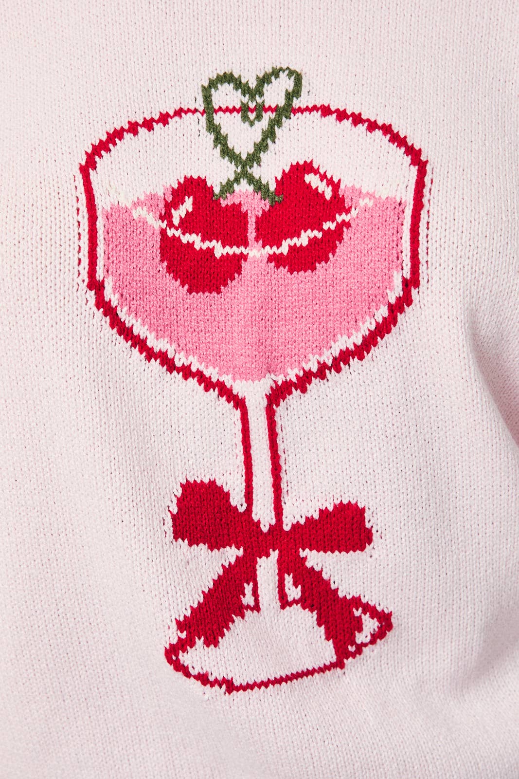 Rosie Pink Martini Sweater - Sunday Edition by LE LIS - COLOR GAME