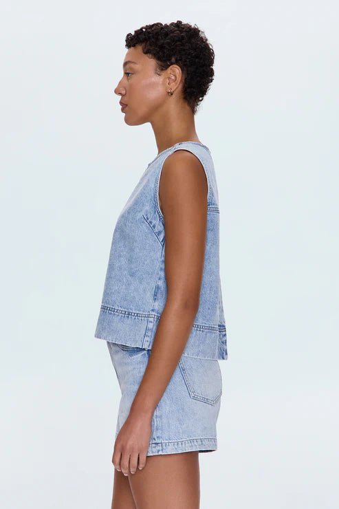 Rue Pop Over Swing Shirt Berkeley - FINAL SALE - Pistola - COLOR GAME