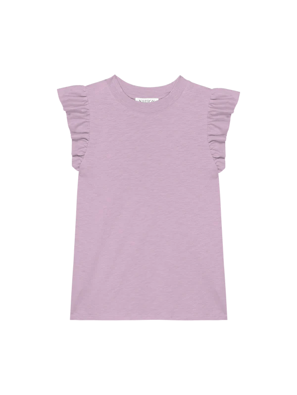 Ruffle Paulette Tank Lavender - FINAL SALE - Nation LTD - COLOR GAME