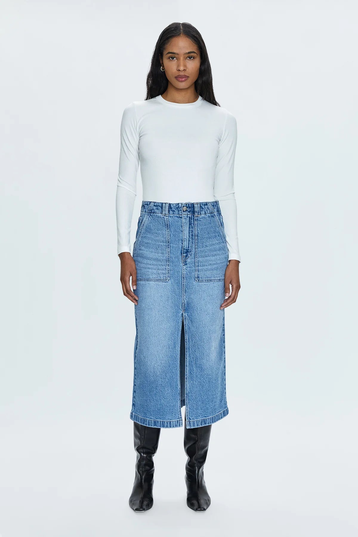 Sammie High Rise Utility Skirt Wiltern - FINAL SALE - Pistola - COLOR GAME