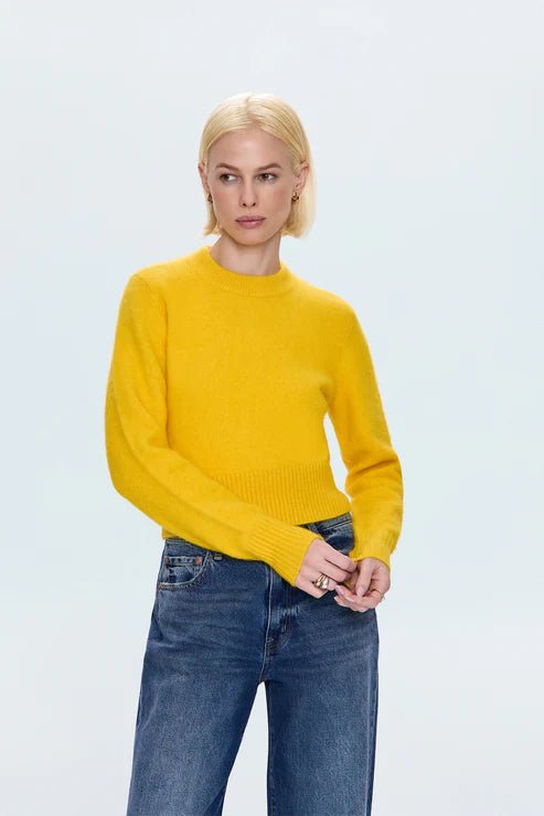 Sara Crewneck Sweater - Pistola - COLOR GAME