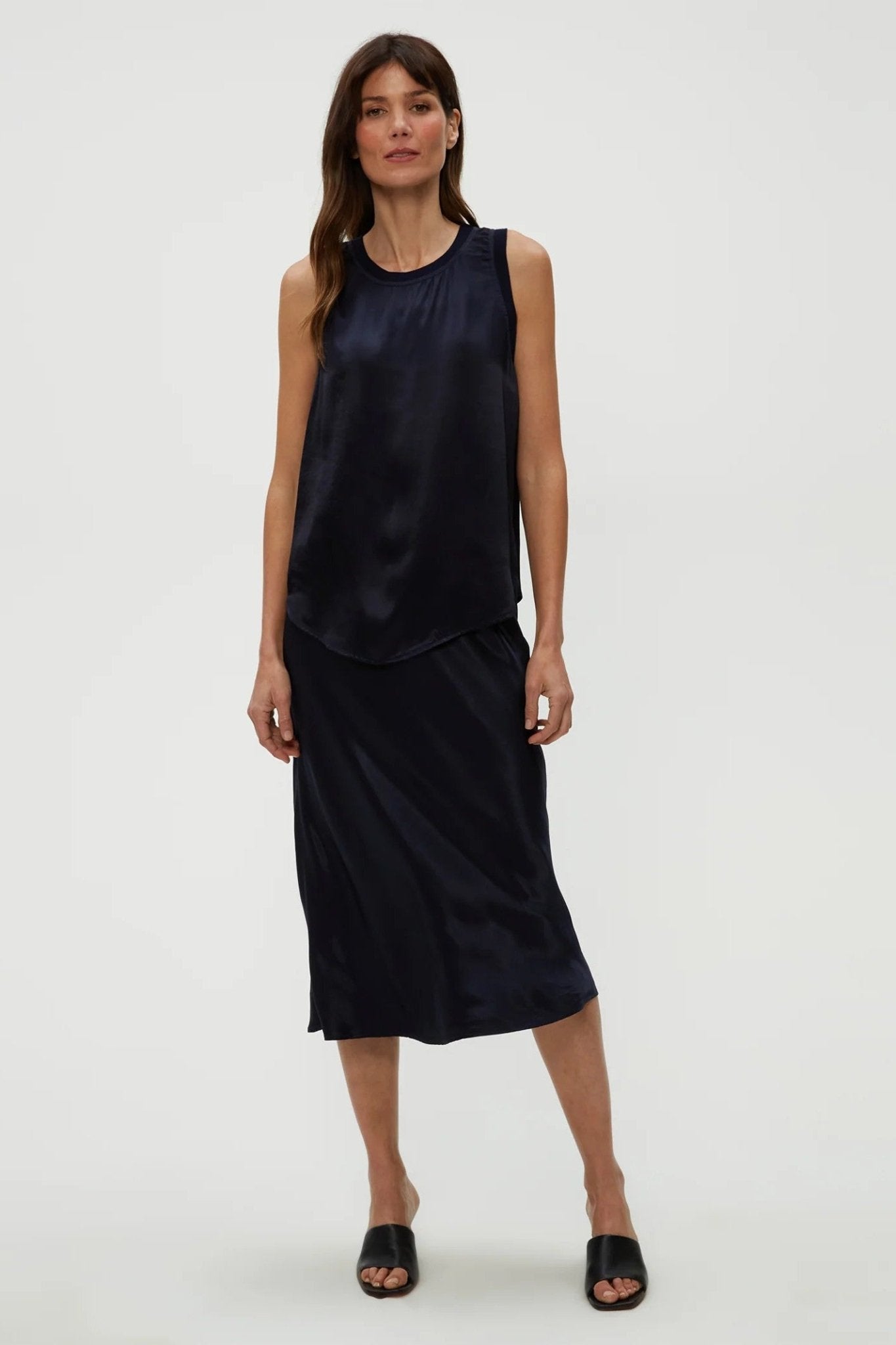 Shay Binding Tank Nocturnal - Michael Stars - COLOR GAME