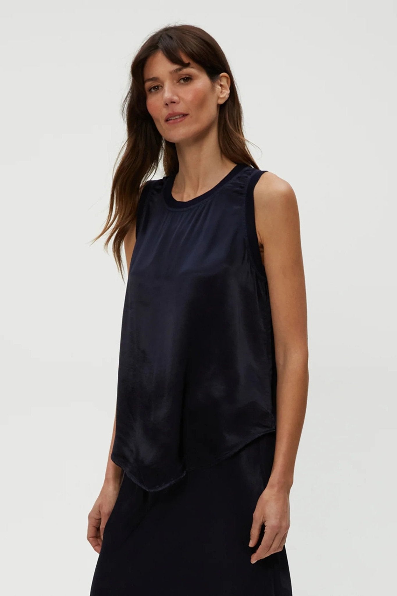 Shay Binding Tank Nocturnal - Michael Stars - COLOR GAME