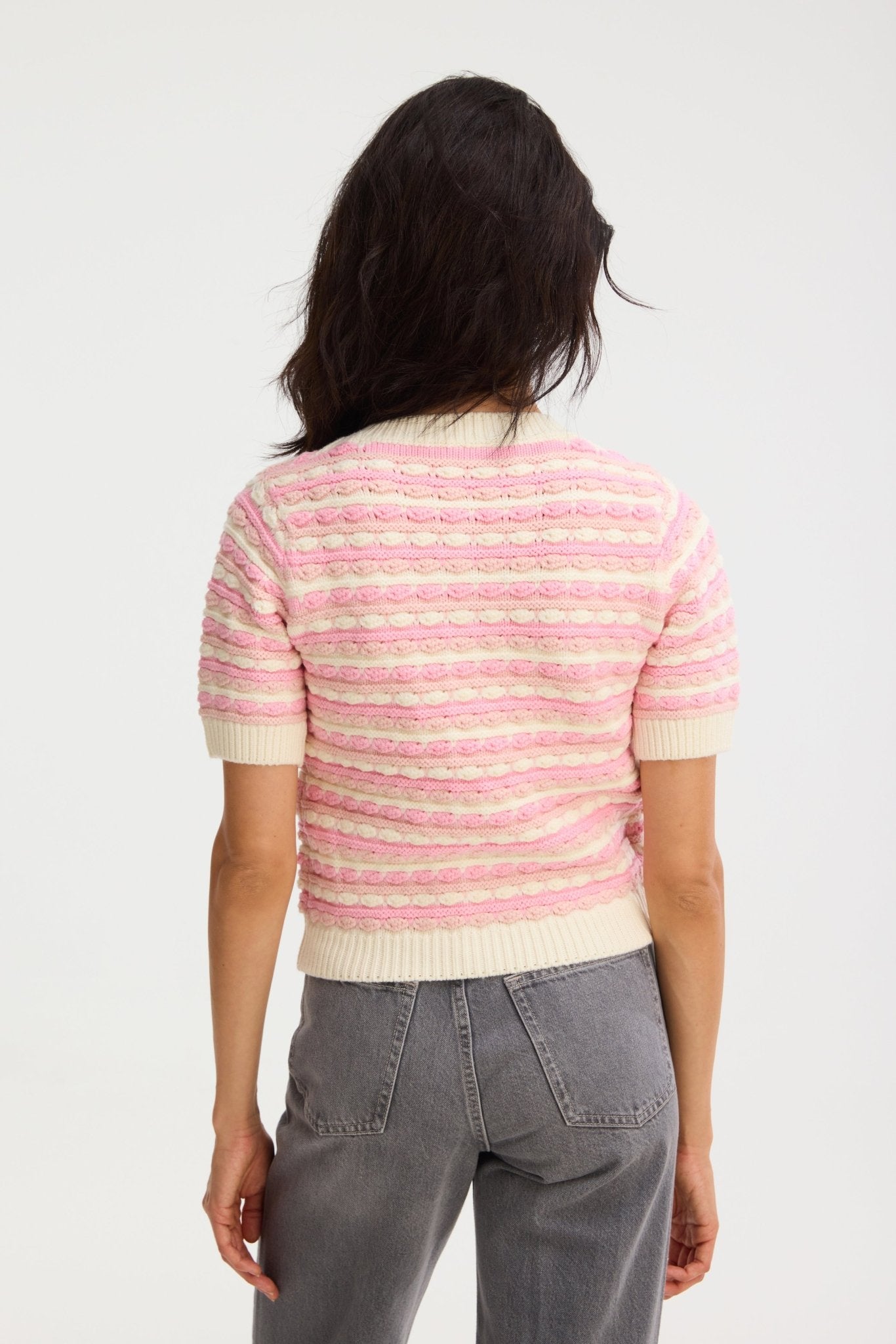 Short Sleeve Adelle Cardigan - Allison New York - COLOR GAME