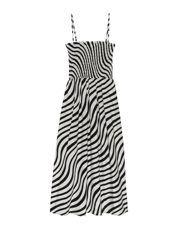 Sibelle Smocked Midi Dress - FINAL SALE - Nation LTD - COLOR GAME