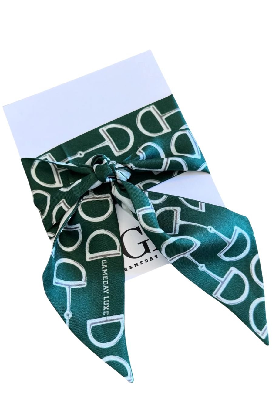 Signature Twilly Green - Gameday Luxe - COLOR GAME