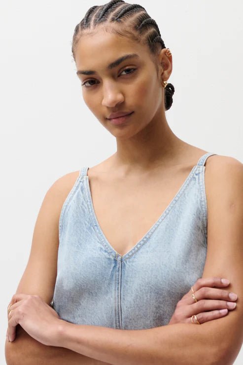 Tavi Pop Over Dress – Waves - Pistola - COLOR GAME