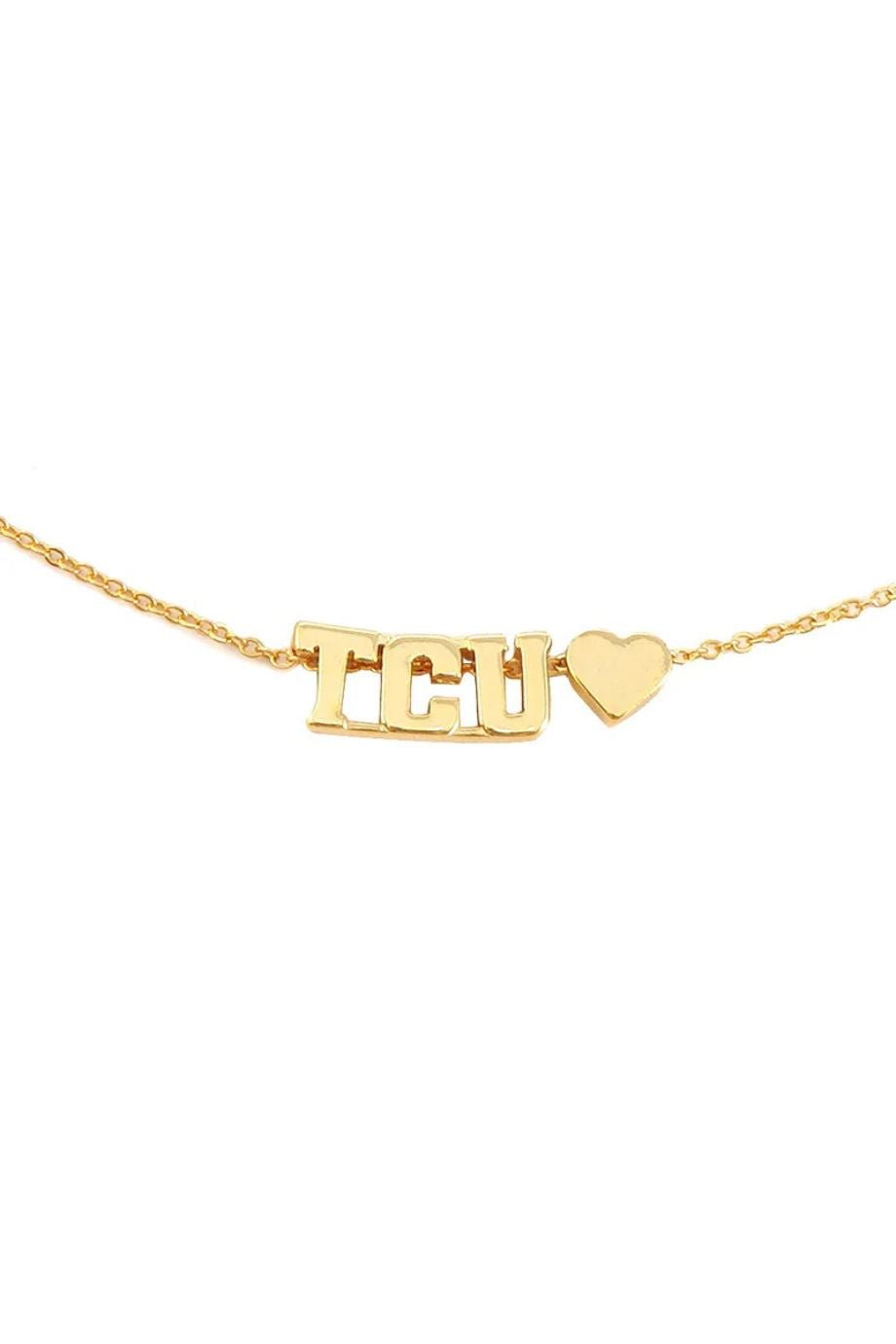 TCU Heart Necklace - Color Shout - COLOR GAME