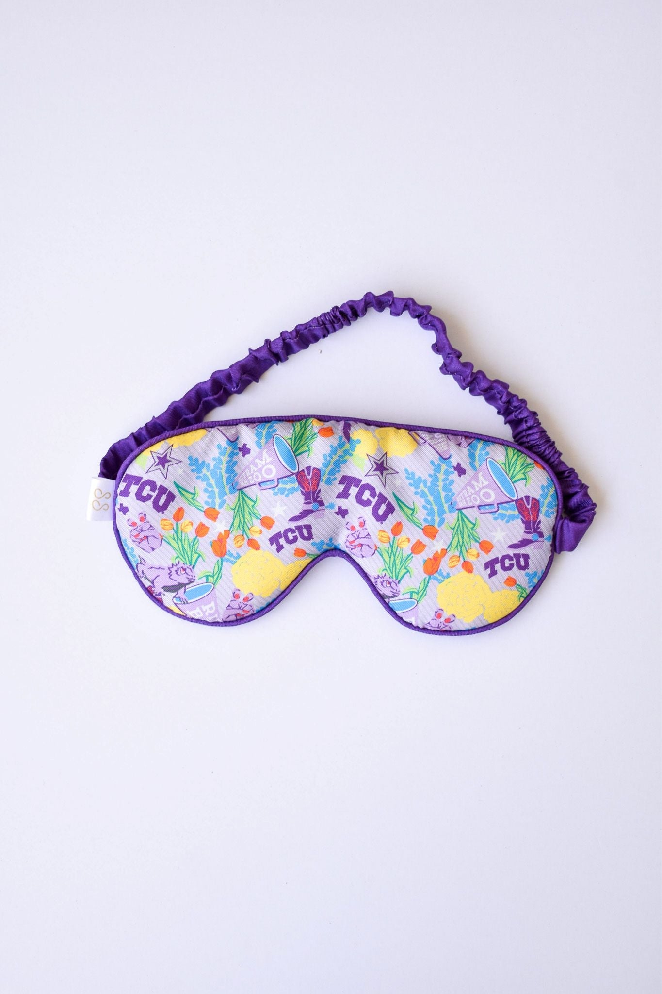 TCU Horned Frogs Sleepmask - Saturday Silks - COLOR GAME