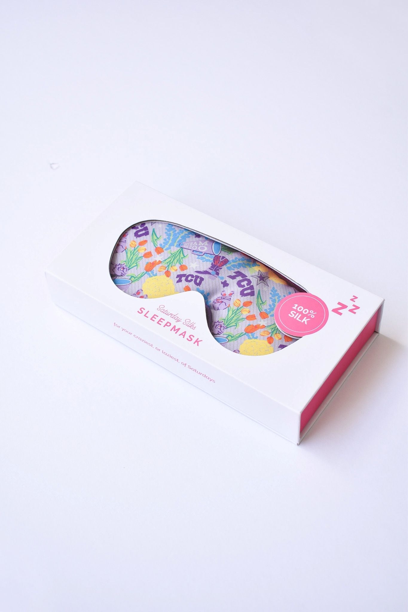 TCU Horned Frogs Sleepmask - Saturday Silks - COLOR GAME