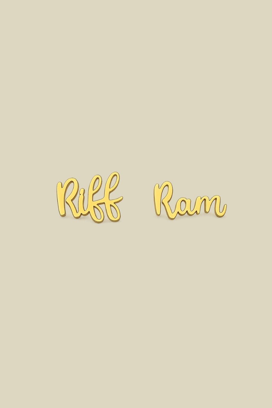 TCU Riff Ram Stud Earrings - Steele Sloan Designs - COLOR GAME