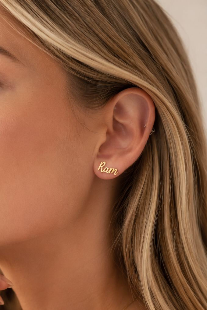 TCU Riff Ram Stud Earrings - Steele Sloan Designs - COLOR GAME