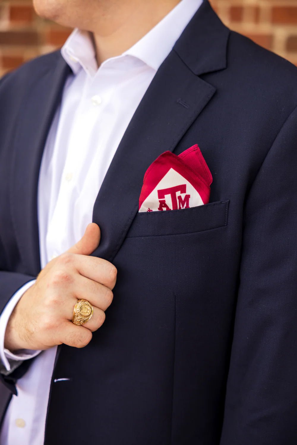 Texas A&M Aggies Pocket Scarf - Saturday Silks - COLOR GAME