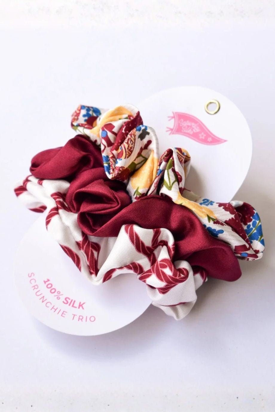 Texas A&M Aggies Scrunchie Set - Saturday Silks - COLOR GAME