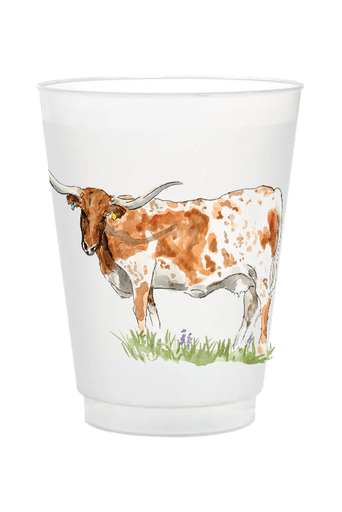 Texas Longhorn Frost Flex Cups - Taylor Paladino - COLOR GAME