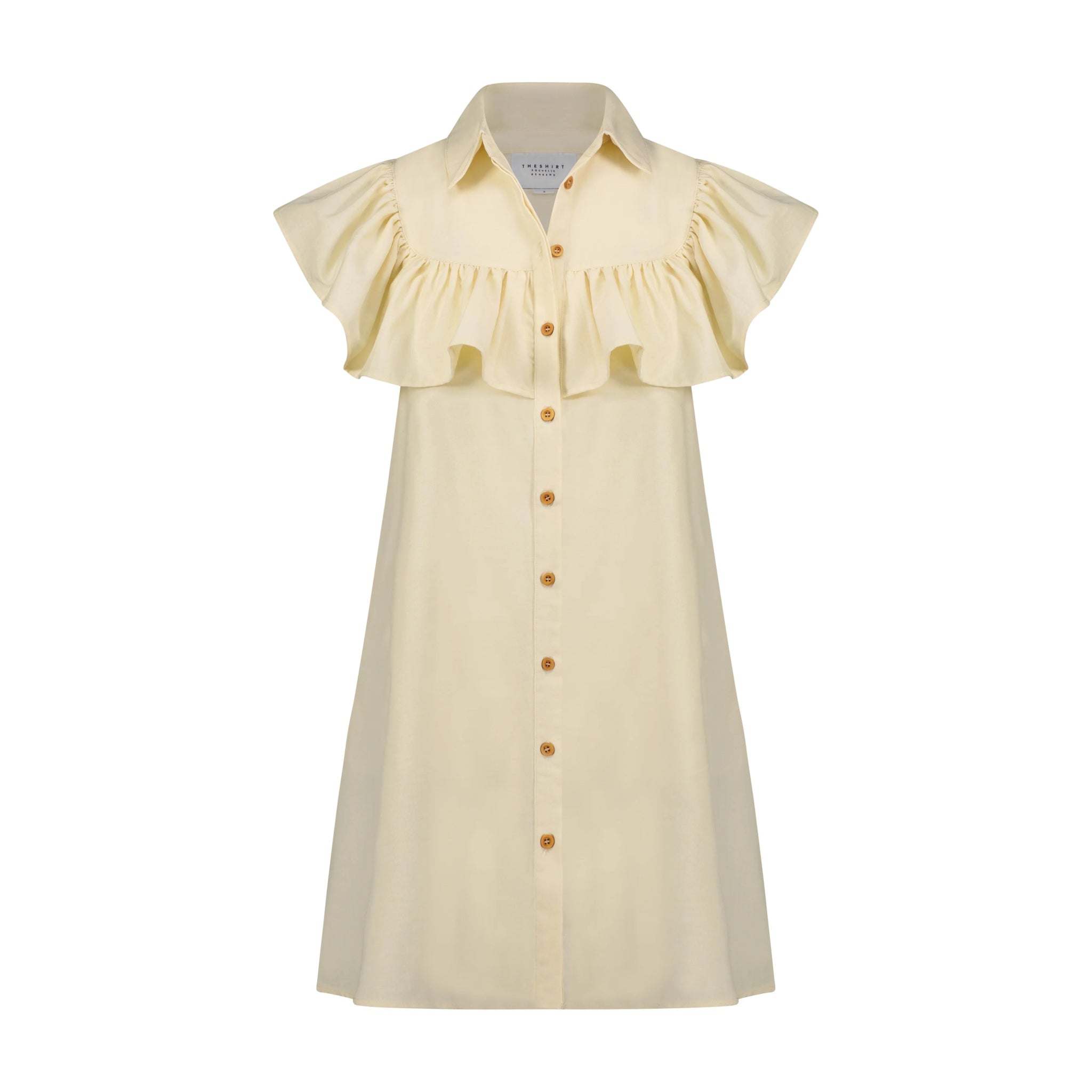 The Ayla Dress Cream - The Shirt by Rochelle Behrens - COLOR GAME