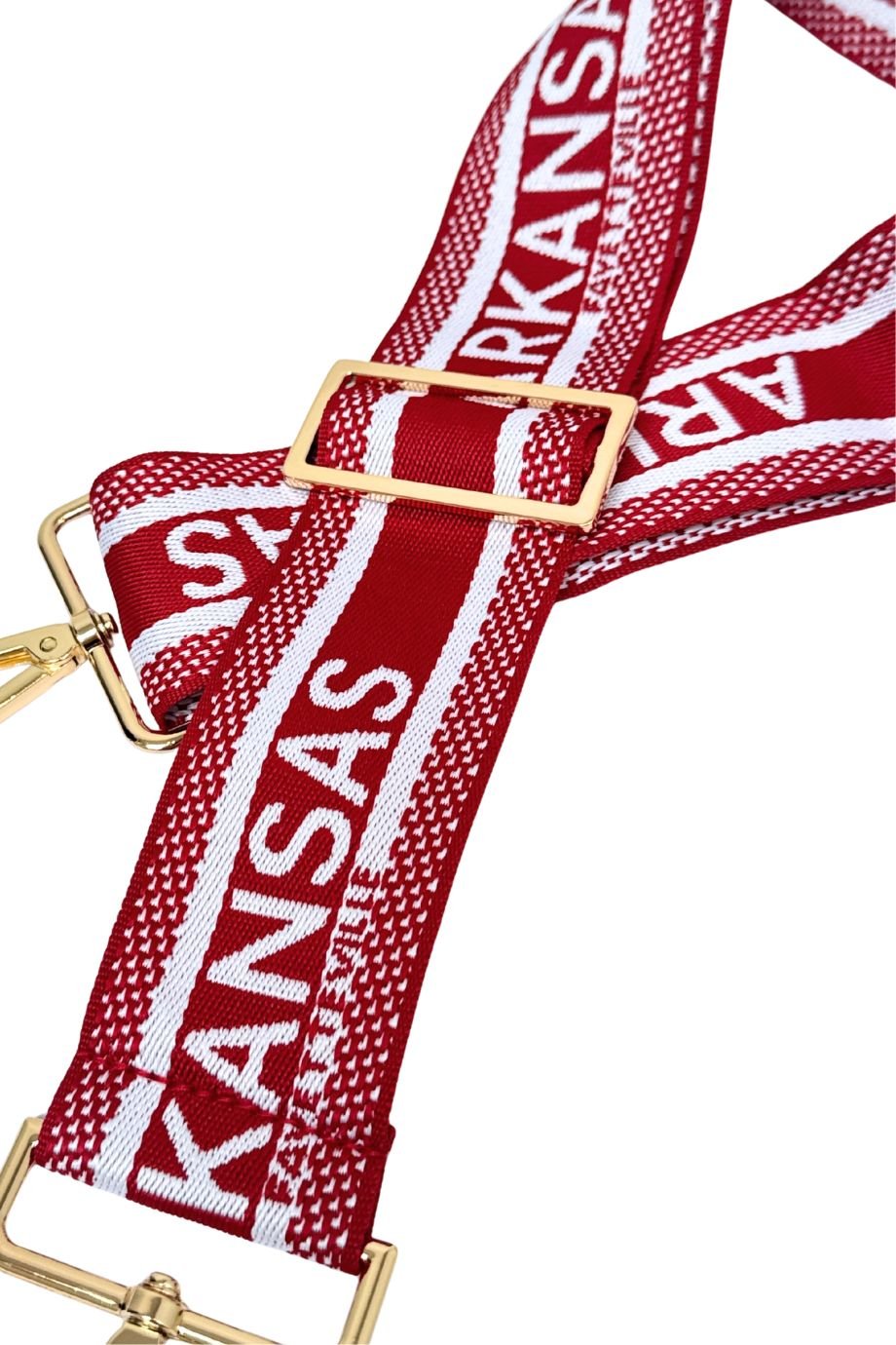 The College Town Canvas Strap Fayetteville - Gameday Luxe - COLOR GAME