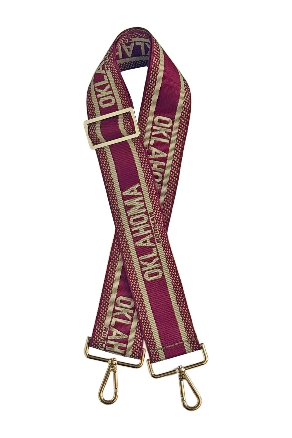 The College Town Canvas Strap Norman - Gameday Luxe - COLOR GAME