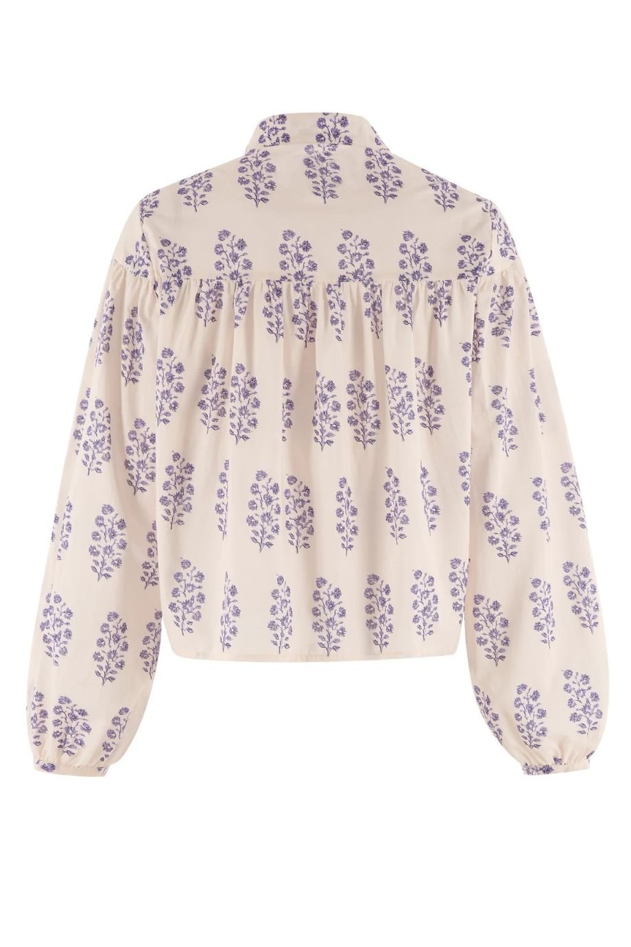 The Logan Shirt Lilac Print - The Shirt by Rochelle Behrens - COLOR GAME