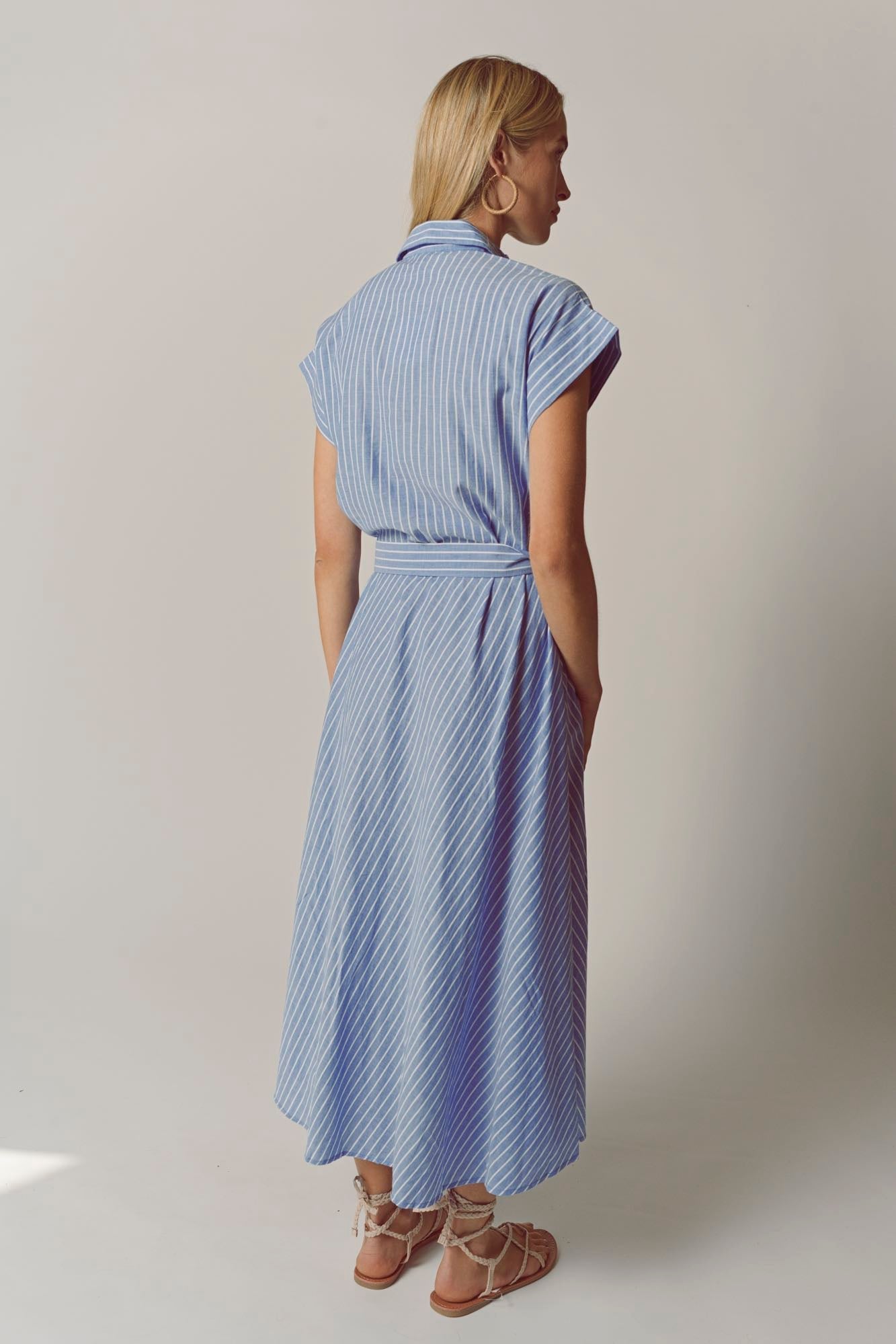 The ShirtdressBlue/Blue Multi Stripe