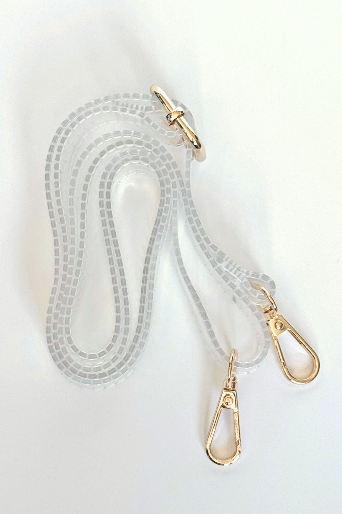 The Mini Andrea Clear Bag - Gameday Luxe - COLOR GAME