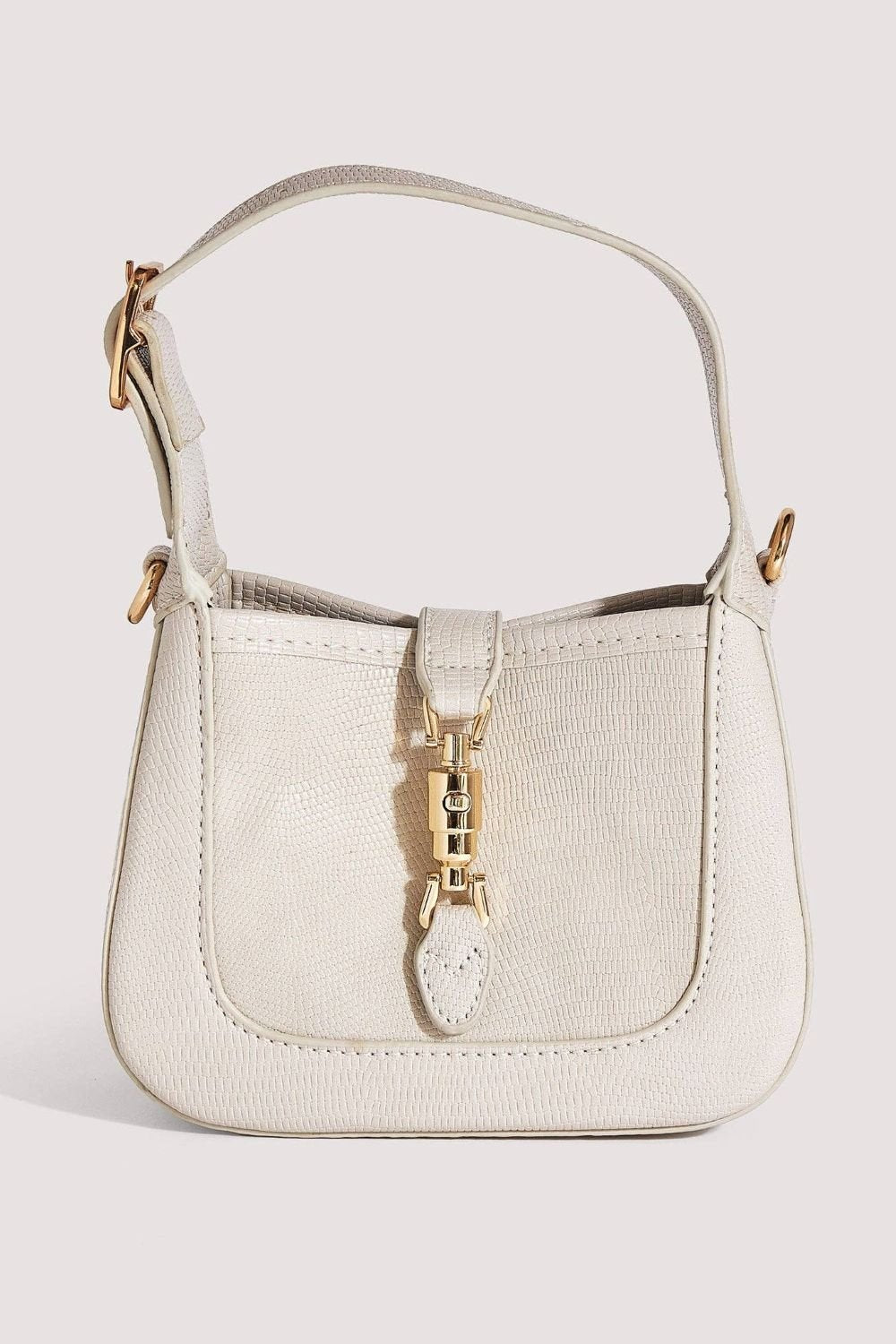 The Paige Mini Ivory Stadium-Approved Bag - Clearly Handbags - COLOR GAME