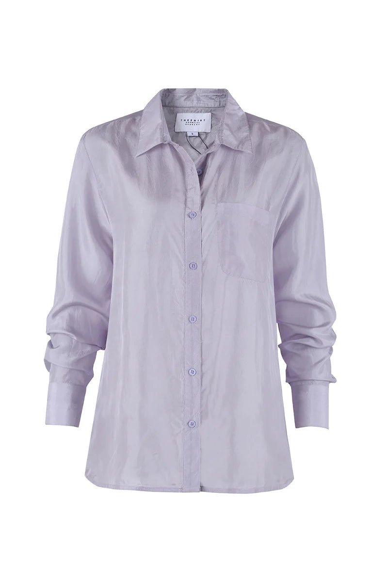 The Silk Shirt Lavender - The Shirt by Rochelle Behrens - COLOR GAME