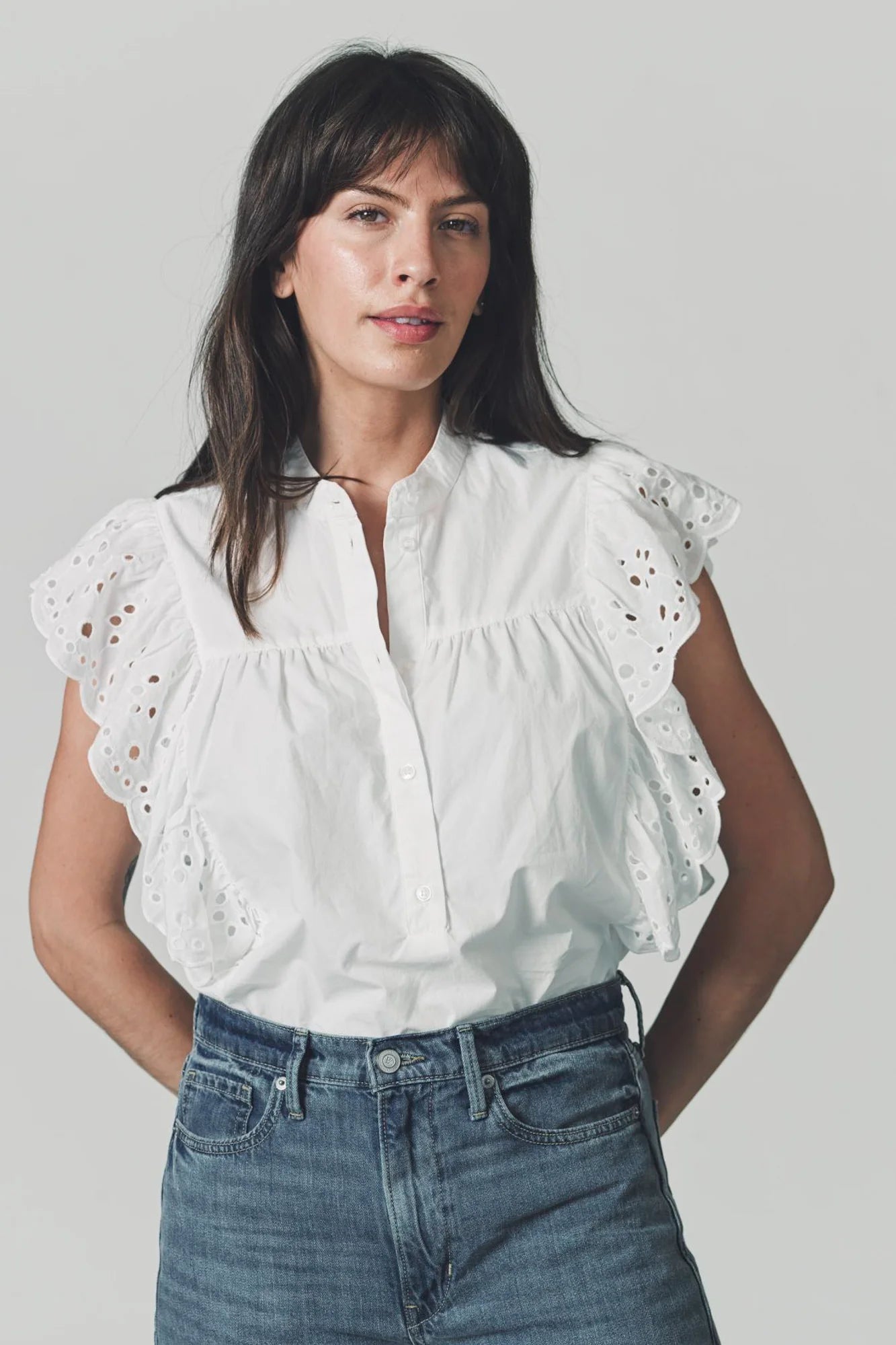 The Sleevless Scarlett Shirt - The Shirt by Rochelle Behrens - COLOR GAME