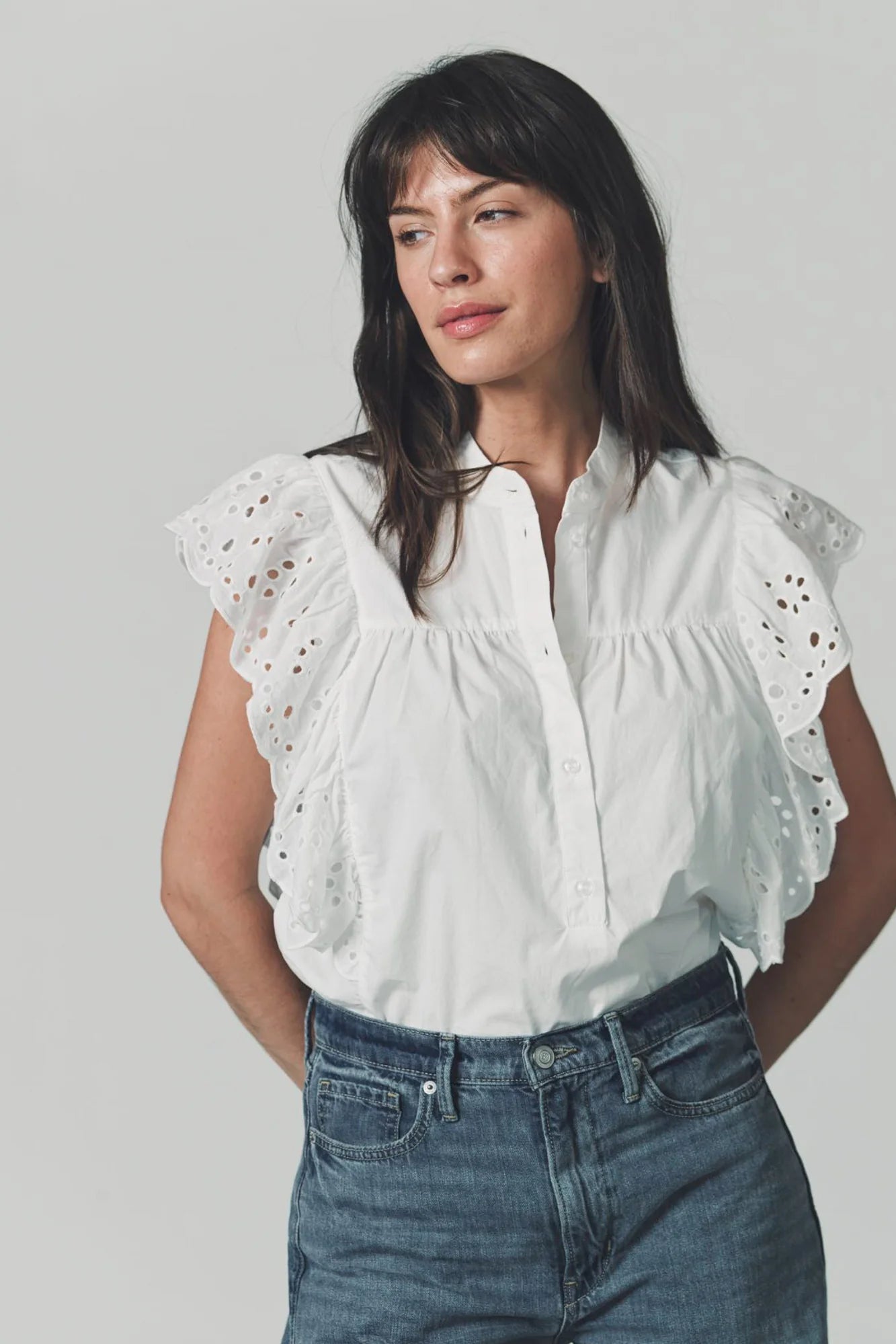 The Sleevless Scarlett Shirt - The Shirt by Rochelle Behrens - COLOR GAME