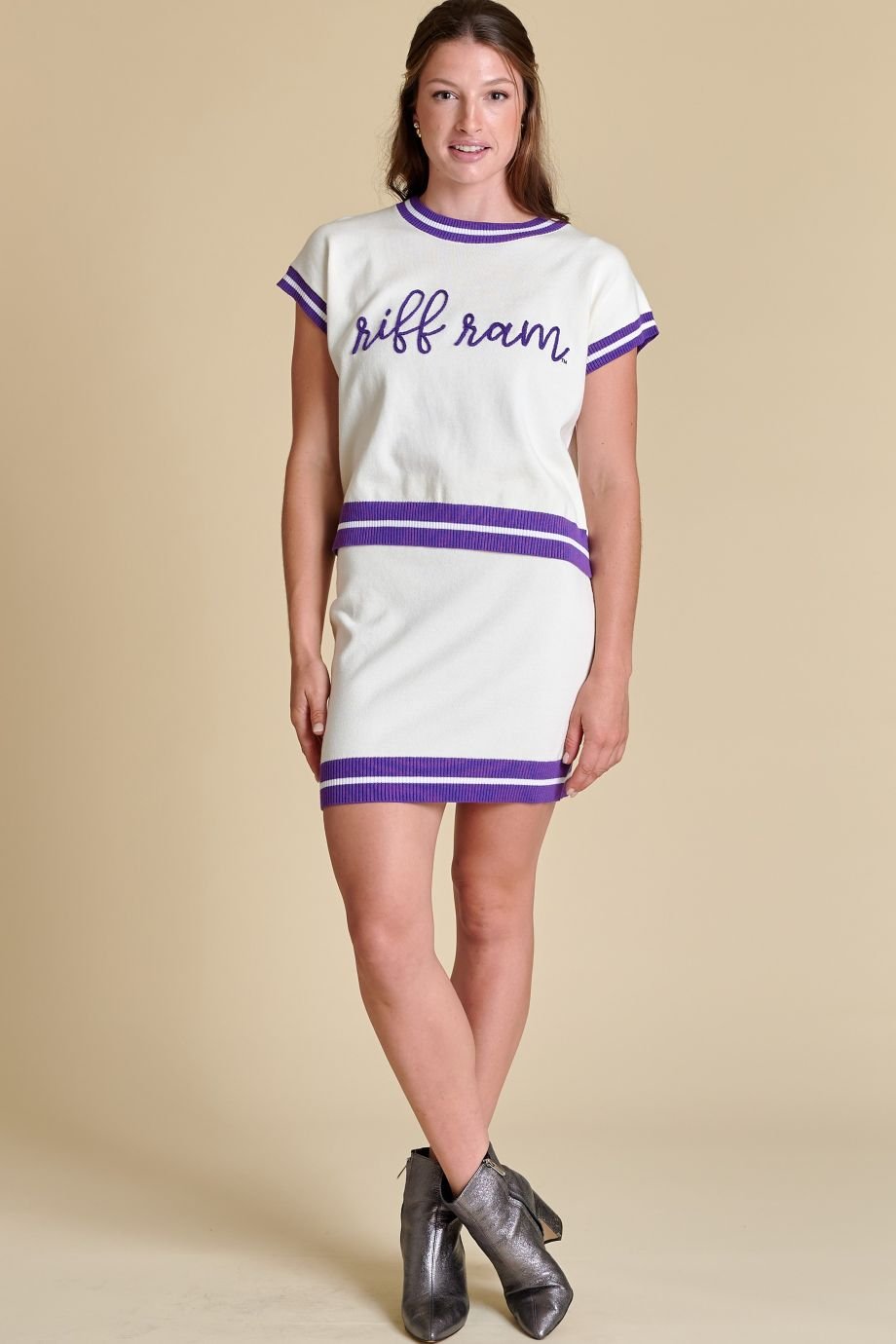 The TCU Embroidered Varsity Sweater - Stewart Simmons - COLOR GAME