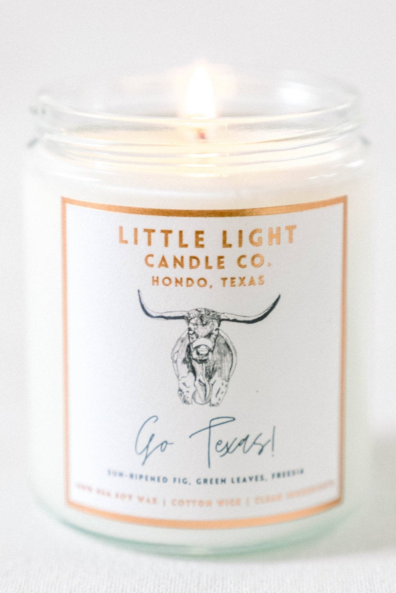 University of Texas Jar Candle - Little Light Candle Co. - COLOR GAME