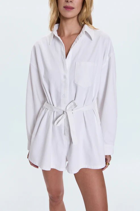 Vance Romper Vivid White - FINAL SALE - Pistola - COLOR GAME