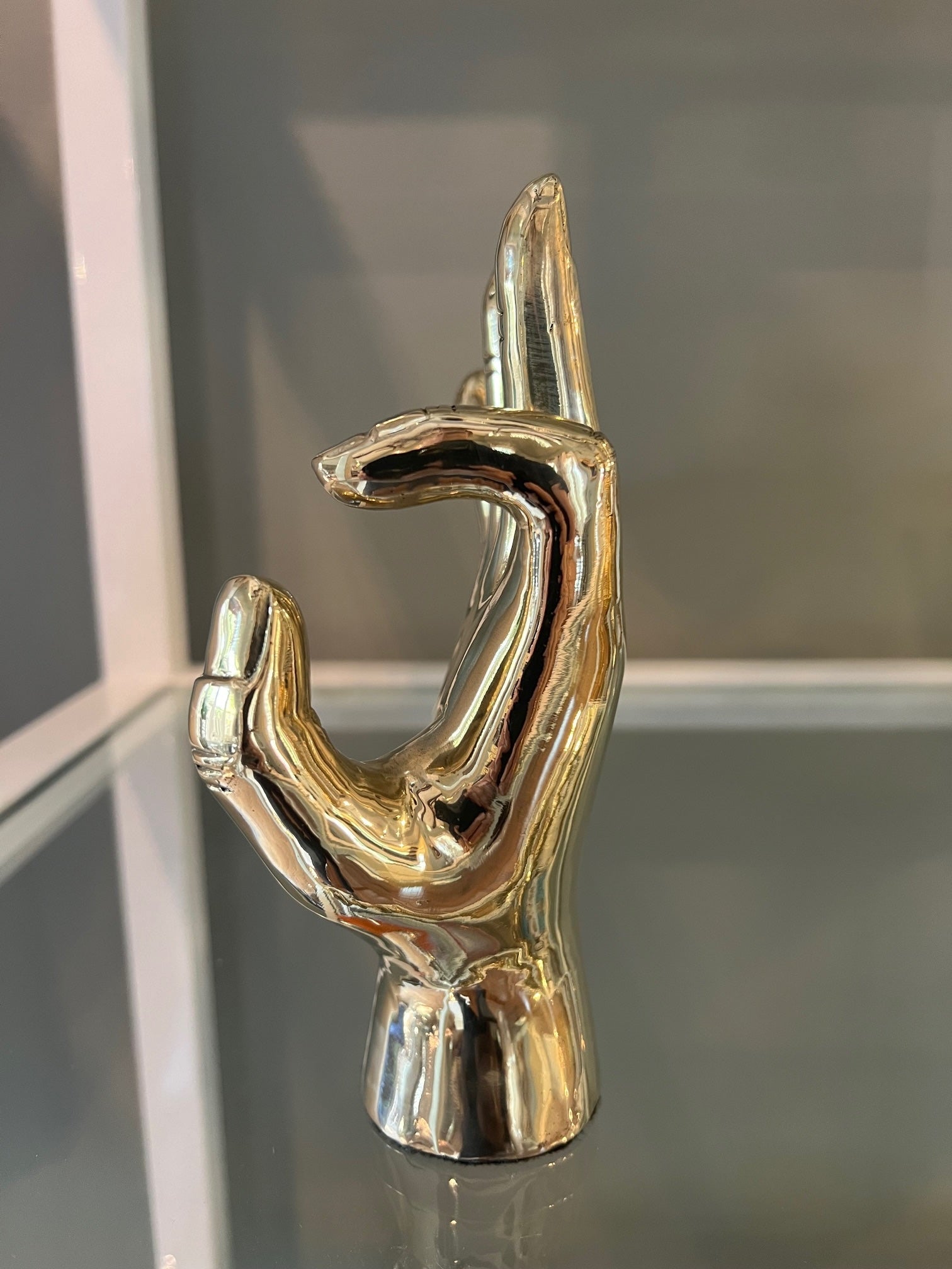 W. C. Hand Sign Sculpture in Brass - Prize - COLOR GAME