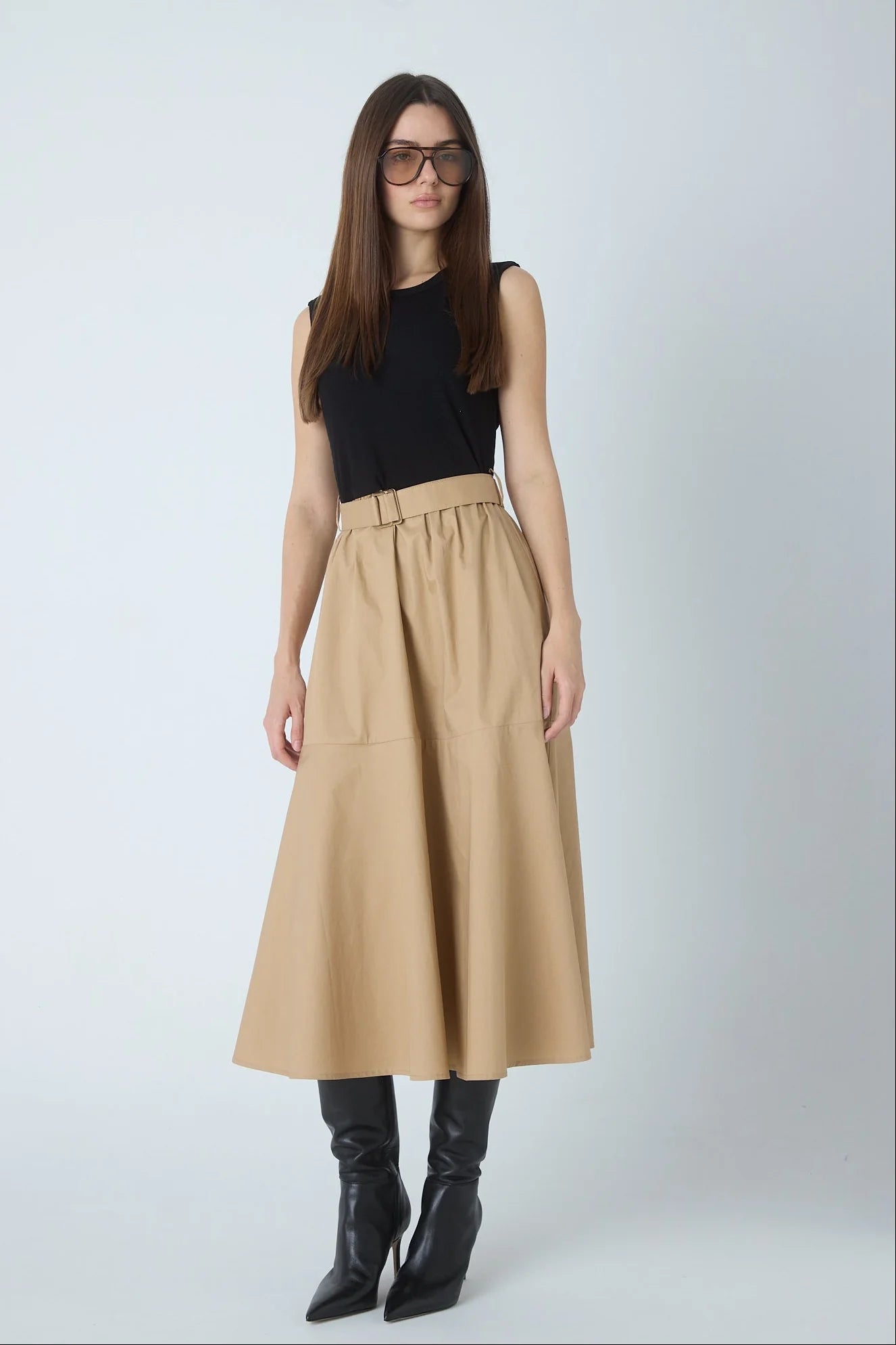 Wyatt Mixed Media Dress - JS71 - COLOR GAME