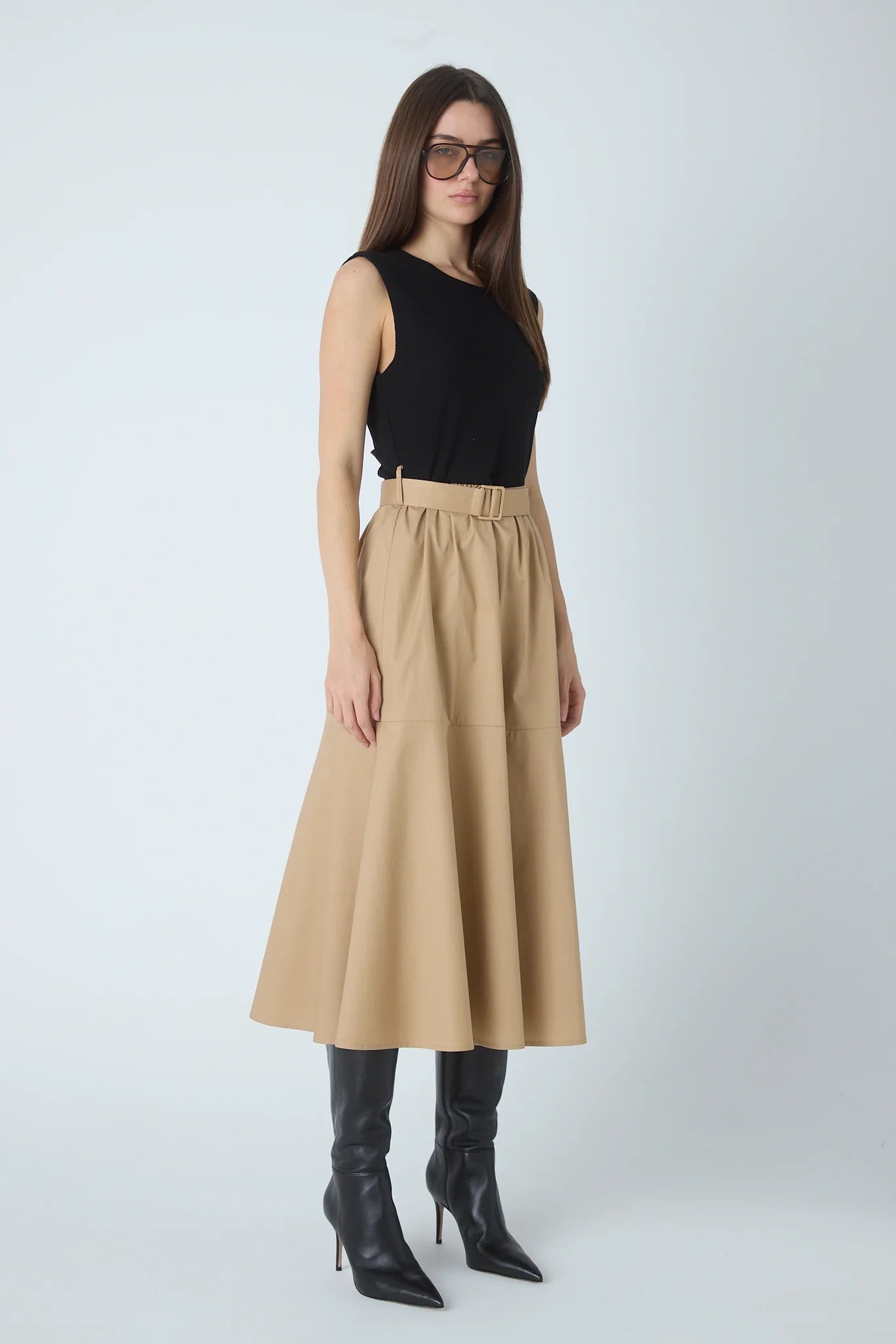 Wyatt Mixed Media Dress - JS71 - COLOR GAME