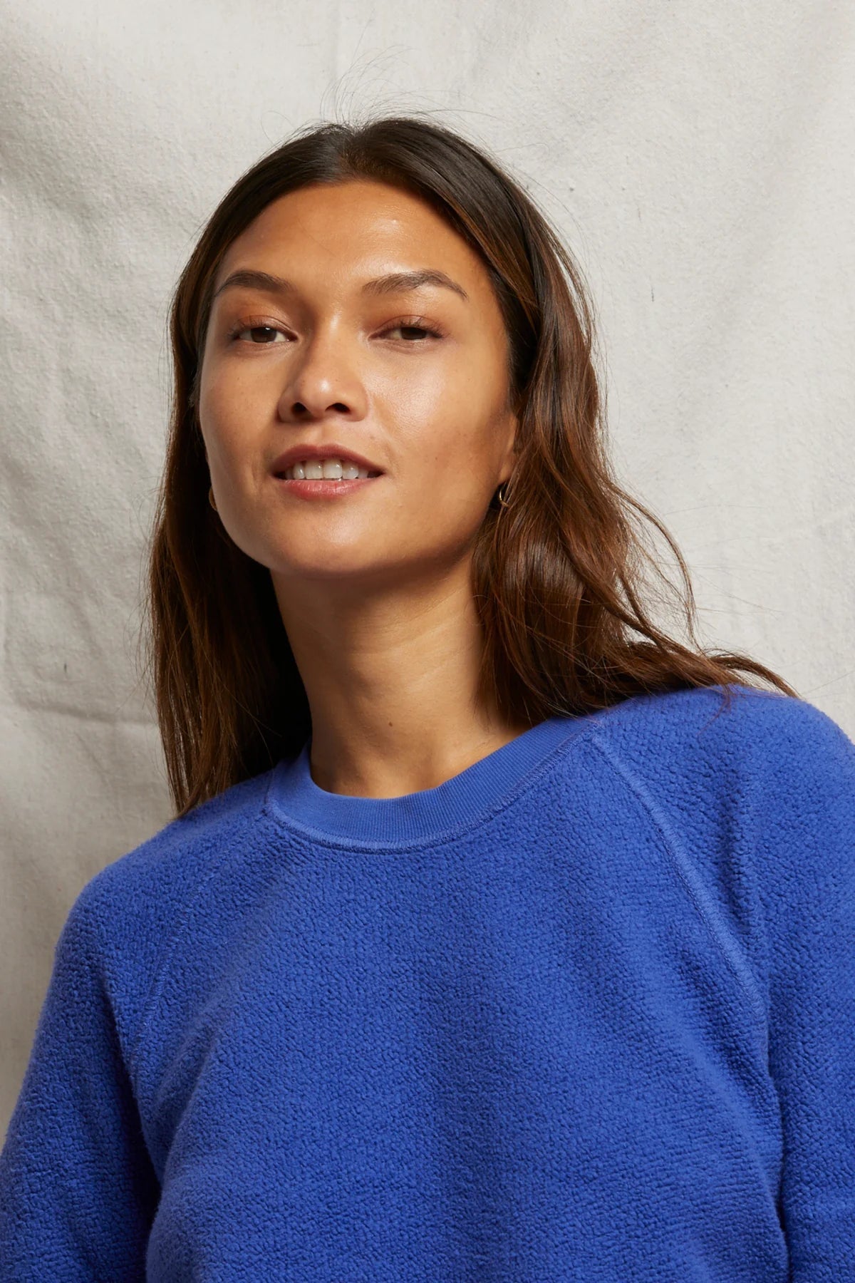 Ziggy Inside - Out Fleece Shrunken Sweatshirt Violet Blue - perfectwhitetee - COLOR GAME