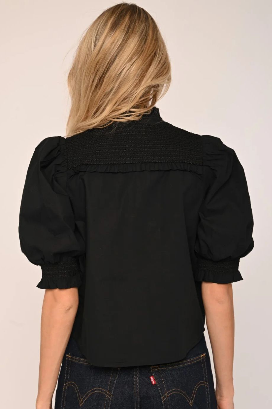 Zinny Top Black - Love The Label - COLOR GAME