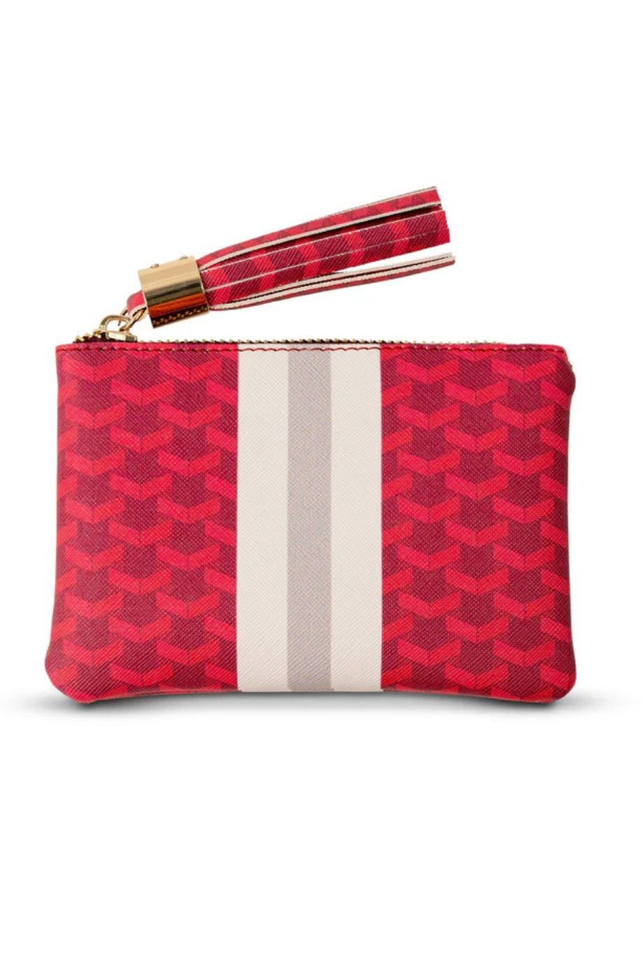 Zipper Pouch Dark Red - Main and Exchange - COLOR GAME