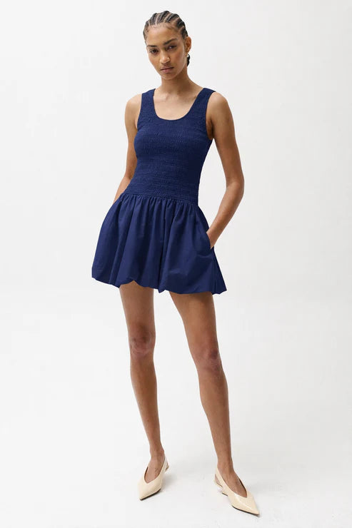 Ilona Bubble Hem Mini Dress