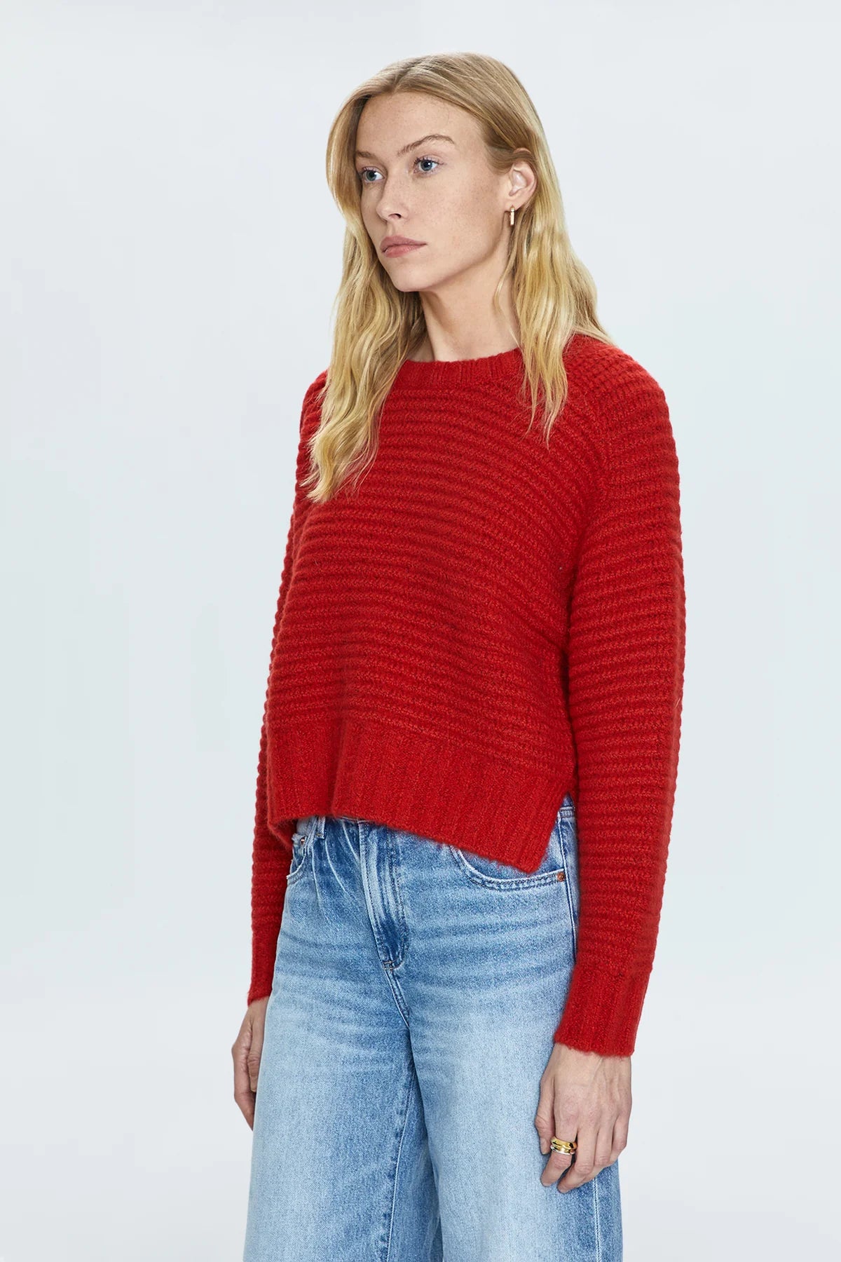 Adina Every Day Sweater Rouge