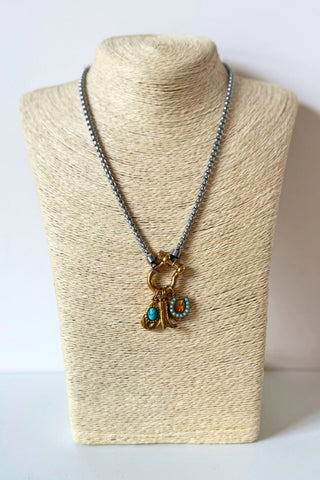 The Mattie Rodeo Charm Necklace