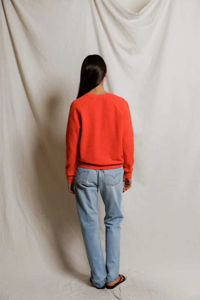 Ziggy Inside-Out Fleece Shrunken Sweatshirt